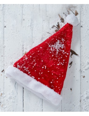 THC-CS127-Bonnet de père Noël en peluche
